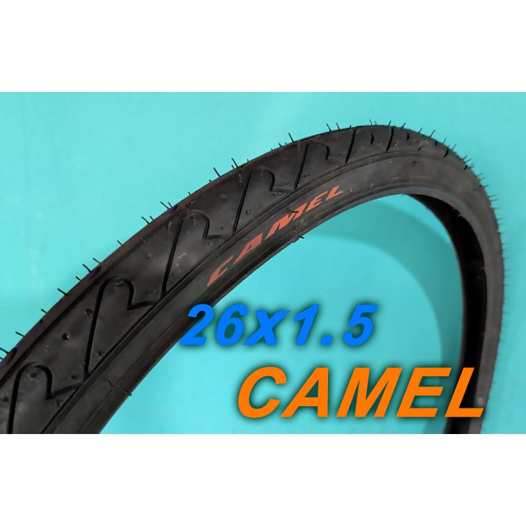 ภาพหน้าปกสินค้ายางนอก 26x1.50 (40-559) Camel จักรยาน เสือภูเขา รถแม่บ้าน ขนาดวงล้อ 26 นิ้ว เส้นเล็ก ทางเรียบ ปั่นเบา ทนทาน