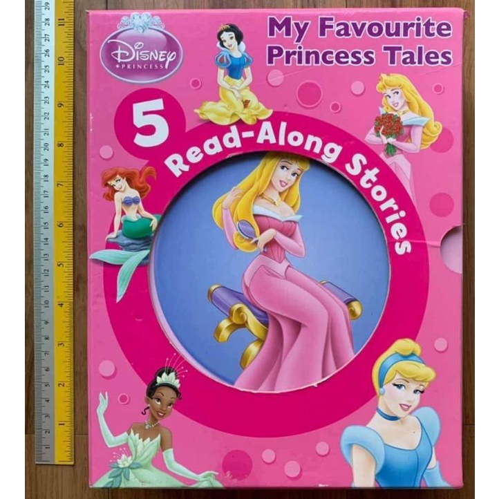 หนังสือเด็กภาษาอังกฤษ-disney-princess-set5เล่ม