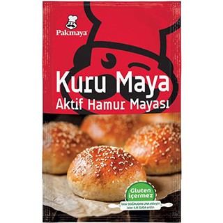 สินค้า (พร้อมส่ง)ยีสต์แห้งทำขนมปัง นำเข้าจากตุรกี Active dry yeast แบรนด์ Kuru Maya Aktif Hamur Mayası ขนาด100 กรัม