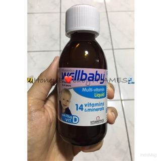 ภาพหน้าปกสินค้า🇬🇧พรีออเดอร์👶🏻 Wellbaby Multi-vitamin infant liquid 150ml(พร้อมส่ง29ธันวา)​ ที่เกี่ยวข้อง