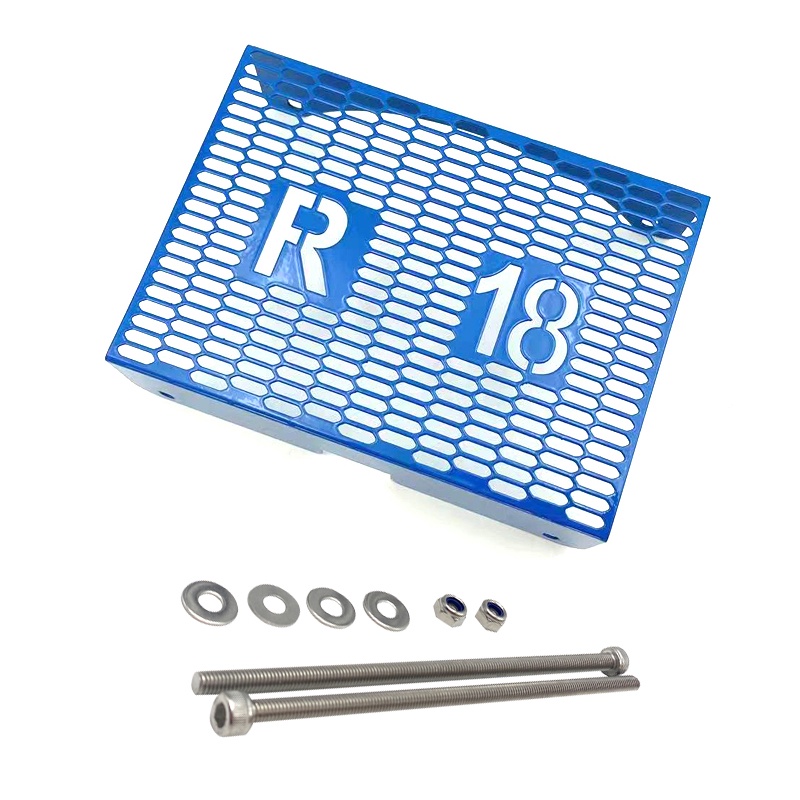 Motorcycle Parts Motor Radiator Grill Oil Cooler Guard Guard Aluminum ...