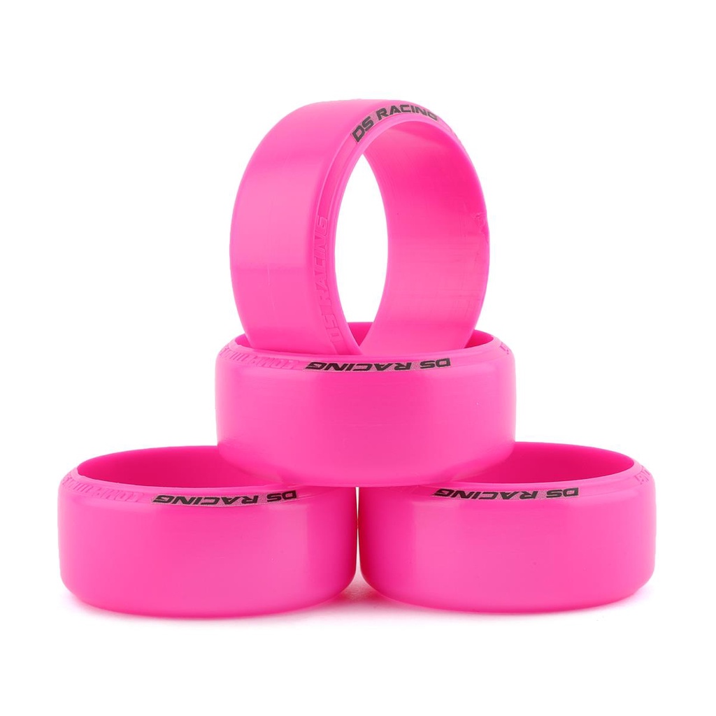 ยางดริฟรถวิทยุบังคับ-pink-tires-ยางสีชมพู-ยางลายเรียบกับยางลายดอก-ยางรถบังคับ-สินค้าr-c-รถrwd-สำหรับ-1-10-แพ็ค-4วง