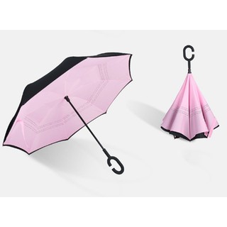 ภาพขนาดย่อของภาพหน้าปกสินค้าReverse umbrella ร่มกลับด้าน กันฝน/ยูวีใช้กกลางแจ้ง จากร้าน inconcept บน Shopee ภาพที่ 1