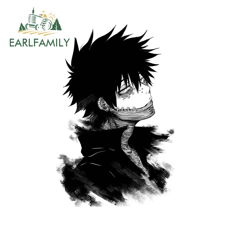 earlfamily-สติกเกอร์-ลายการ์ตูน-my-hero-academia-hawks-กันน้ํา-สําหรับติดตกแต่งรถยนต์-13-ซม