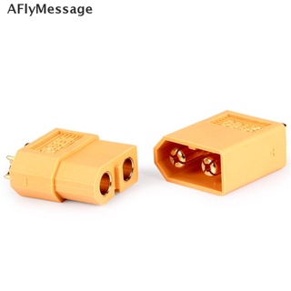 Afm ปลั๊กเชื่อมต่อกระสุนตัวผู้ ตัวเมีย XT60 สําหรับแบตเตอรี่ RC Lipo 1 5 10 คู่