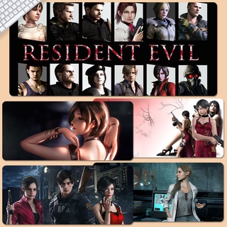 ✨🔥⚡แผ่นรองเมาส์ แผ่นรองเมาส์เกมมิ่ง กันลื่น ลายAnime Resident Evil Mouse Pad
