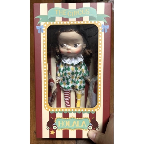 พร้อมส่ง) HOLALA Doll Fairy town the Circus Double Joker Figure