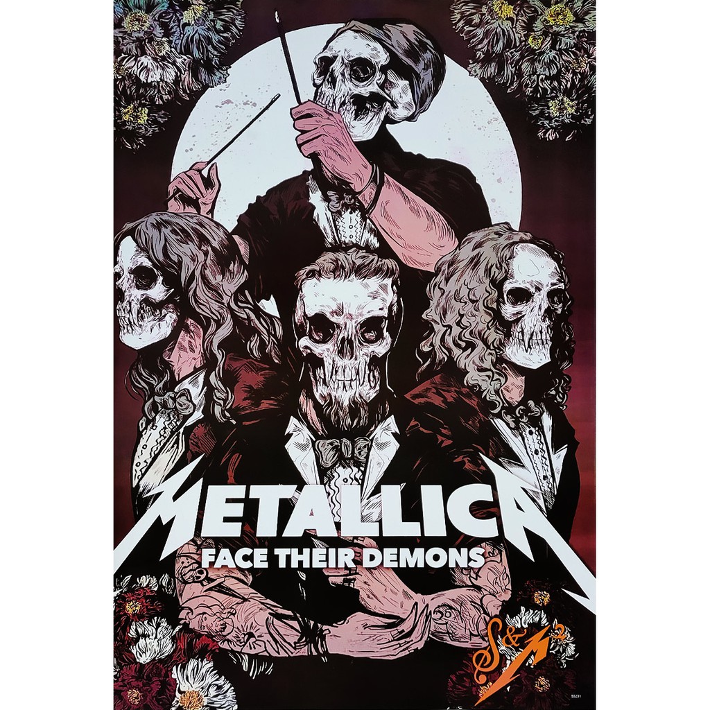 โปสเตอร์-รูปวาด-กราฟฟิก-วง-ดนตรี-เฮฟวีเมทัล-เมทัลลิกา-metallica-poster-24-x35-นิ้ว-american-heavy-metal-rock-band-v5