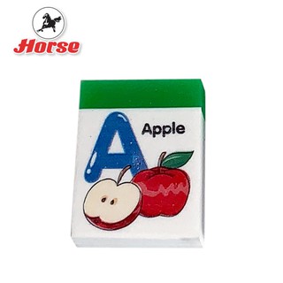 สินค้า HORSE ตราม้า ยางลบดินสอ ABC 1x48ก้อน/กล่อง