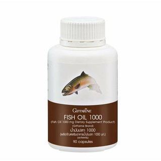 น้ำมันปลา Fish oil 1,000 มก.90 แคปซูล น้ำมันปลากิฟฟารีน บำรุงสมองบำรุงข้อเข่าลดระดับไขมันในเลือด