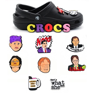 CROCS Cy-store ใหม่ จี้รองเท้า PVC รูปกราฟฟิตี้ ทีวี คลาสสิก DIY สําหรับตกแต่ง ขายส่ง