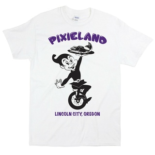 เสื้อยืด พิมพ์ลาย Pixieland Lincoln City Oregon เหมาะกับของขวัญวันแม่ แฟชั่นฤดูร้อน