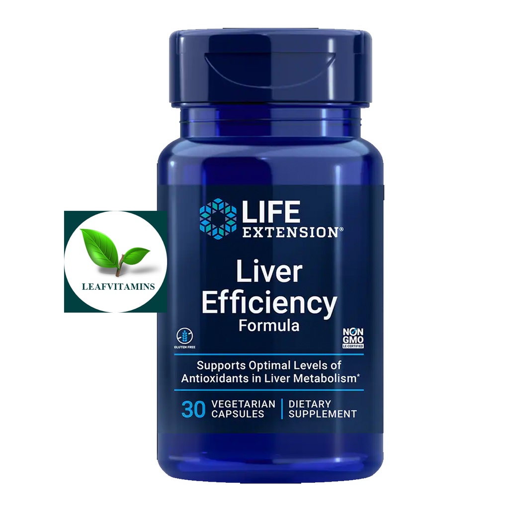 Life Extension Liver Efficiency Formula / 30 Vegetarian Capsules ...
