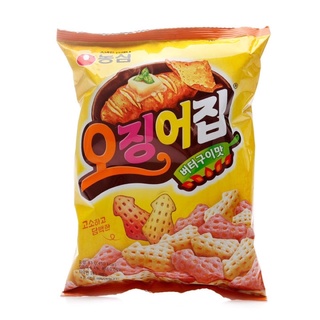 🐙Nongshim Squid snack 55g ขนมอบกรอบรสปลาหมึก