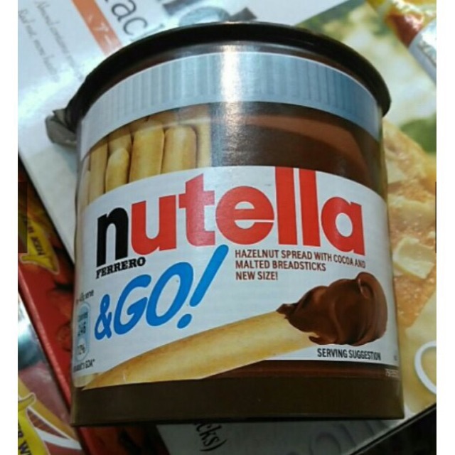 ภาพหน้าปกสินค้าหมดอายุ 2/2024 พร้อมส่ง Nutella & Go นูเทลลาพร้อมบิสกิตแท่ง 48g / 52g ช็อคโกแลต นูเทลล่า จากร้าน gimyongdotshop บน Shopee