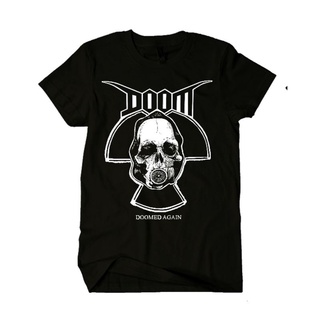 [S-5XL]เสื้อยืด พิมพ์ลาย Doomed AGAIN DOOM BAND