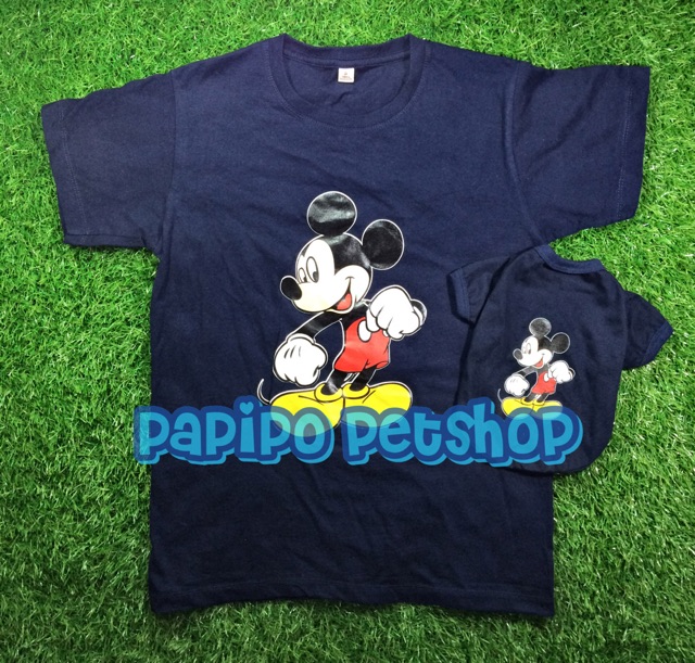ภาพหน้าปกสินค้าเสื้อคู่ แม่ลูก เสื้อครอบครัว น้องหมาและเจ้าของ (สินค้าราคาต่อตัวนะคะ) จากร้าน papipo_petshop บน Shopee