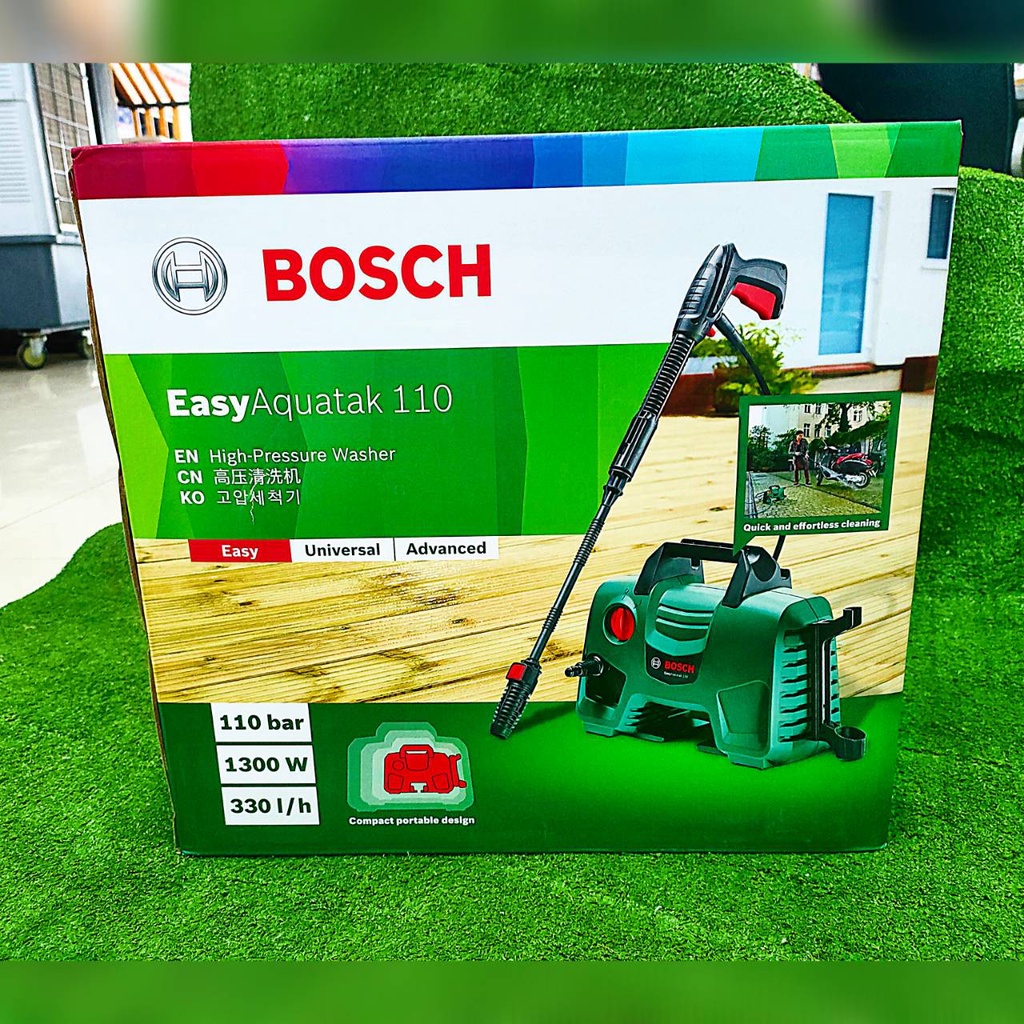 bosch-เครื่องฉีดน้ำแรงดันสูง-รุ่น-easy-aquatak-110บาร์-1300วัตต์-ปืนยาว-เครื่องทำความสะอาด-อัดฉีด-ล้างรถ-แรงดันสูง