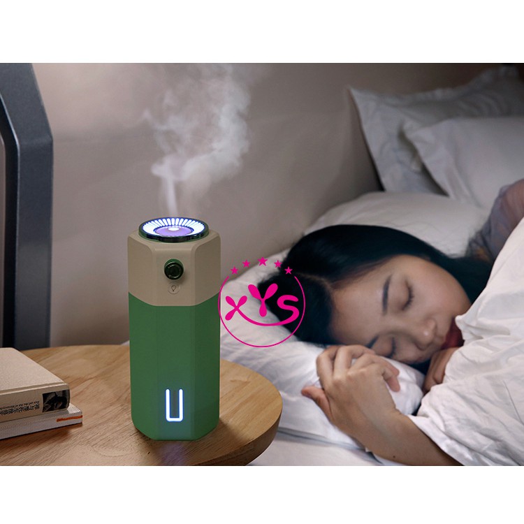humidifier-เครื่องทำให้ชื้นแบบอุลตราโซนิค-ปรับระดับความแรงได้-ปรับสีไฟได้-7-สี