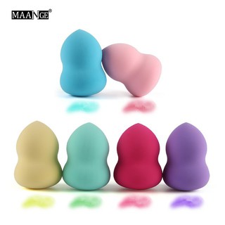 MAANGE พัฟฟองน้ำแต่งหน้า 1 ชิ้น ( สุ่มสี )