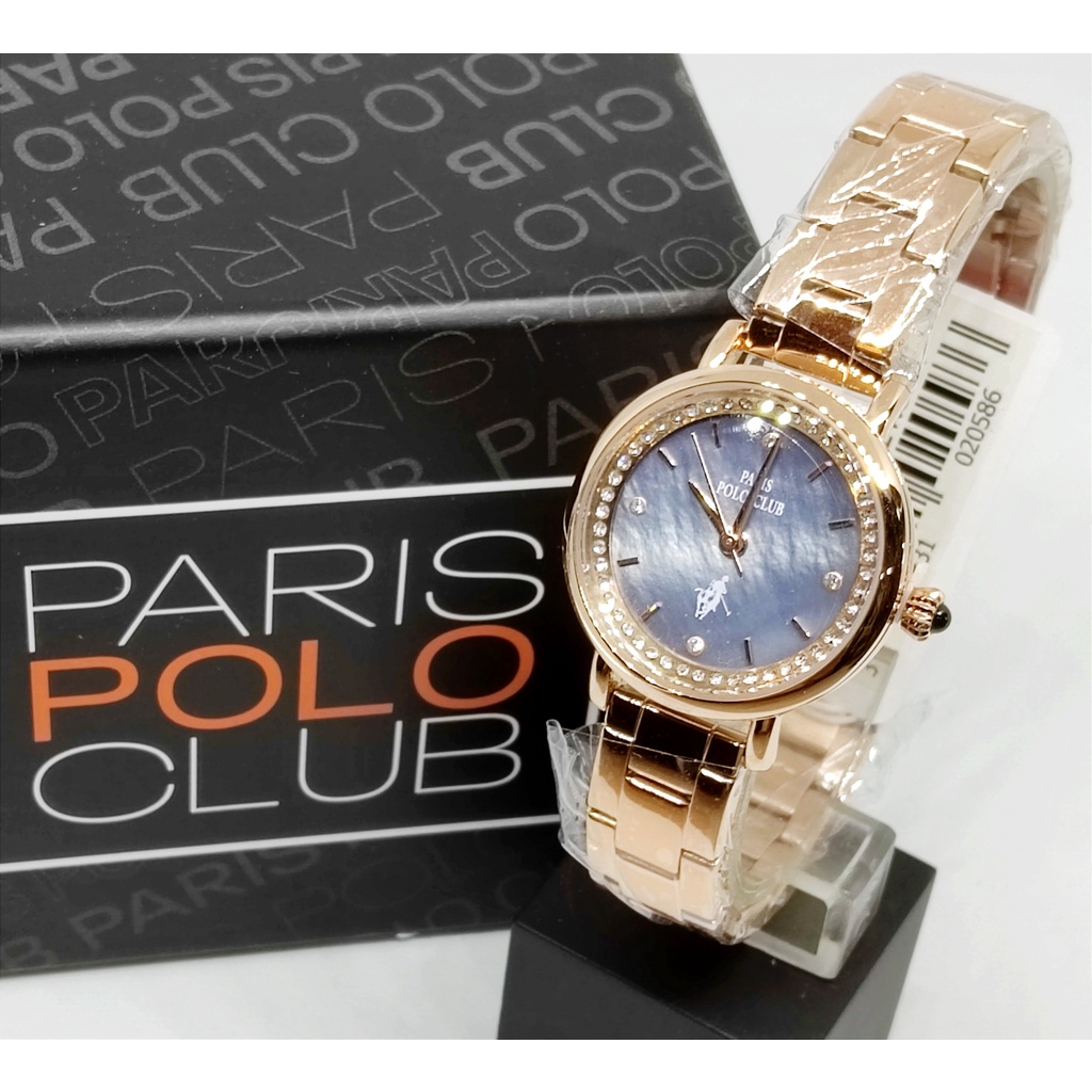 นาฬิกาข้อมือผู้หญิง-paris-polo-club-นาฬิการุ่น-831l-นาฬิกาผู้หญิง-กันน้ำ-ของแท้