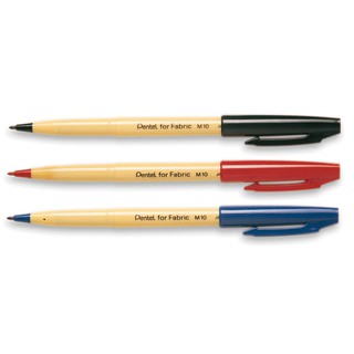 ปากกาเขียนผ้า PENTEL M-10 for fabric ปากกา เขียนผ้า