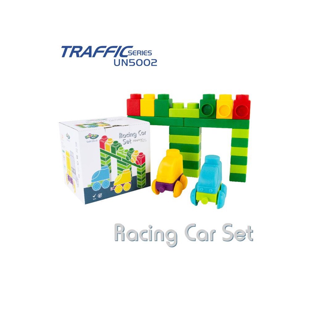 uniplay-soft-block-traffic-series-รุ่น-un5002-racing-car-set