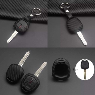 ซิลิโคนลายเคฟล่ากุญแจรีโมทรถยนต์ เคสกุญแจ MITSUBISHI กุญแจแบบตรงทุกรุ่น