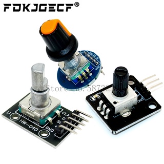 โมดูลลูกบิดโพเทนชิโอมิเตอร์ หมุนได้ 360 องศา สําหรับ Arduino KY-040 RV09 EC11