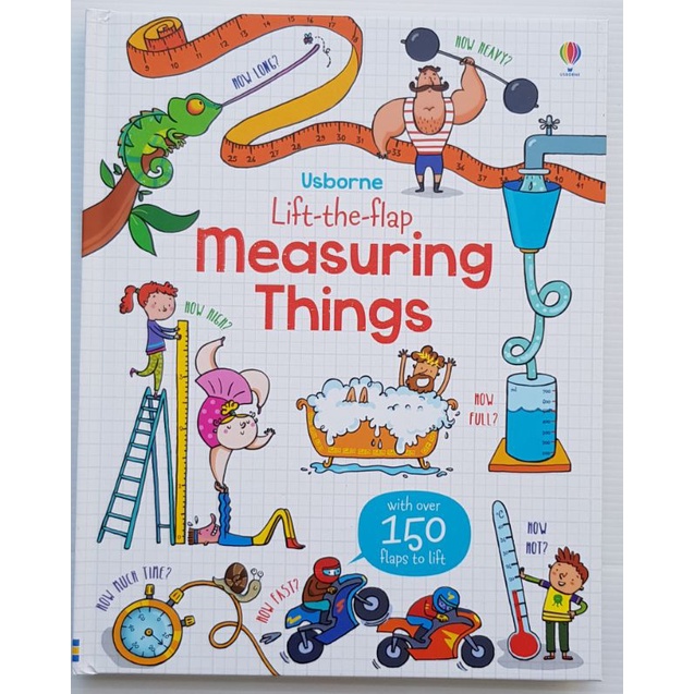 Lift-the-Flap Measuring Things เหมาะสำหรับ 4 ขวบ+ Board book กระดาษแข็ง ...
