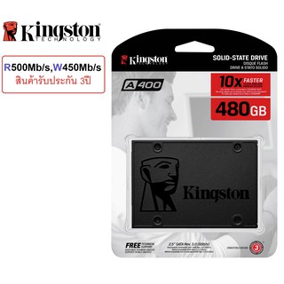KINGSTON SSD A400 480GB ( SA400S37/480G ) (R 500MB/s, W 450MB/s)