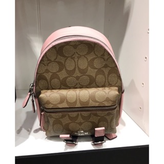 Coach mini backpack