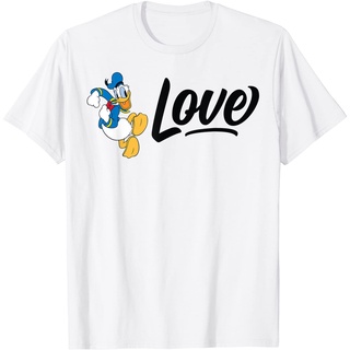 เสื้อยืด พิมพ์ลาย Disney Love Donald Duck