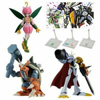 Digimon Shodo Premium III แบบมีฐาน (Lilymon Zudomon Omegamon)