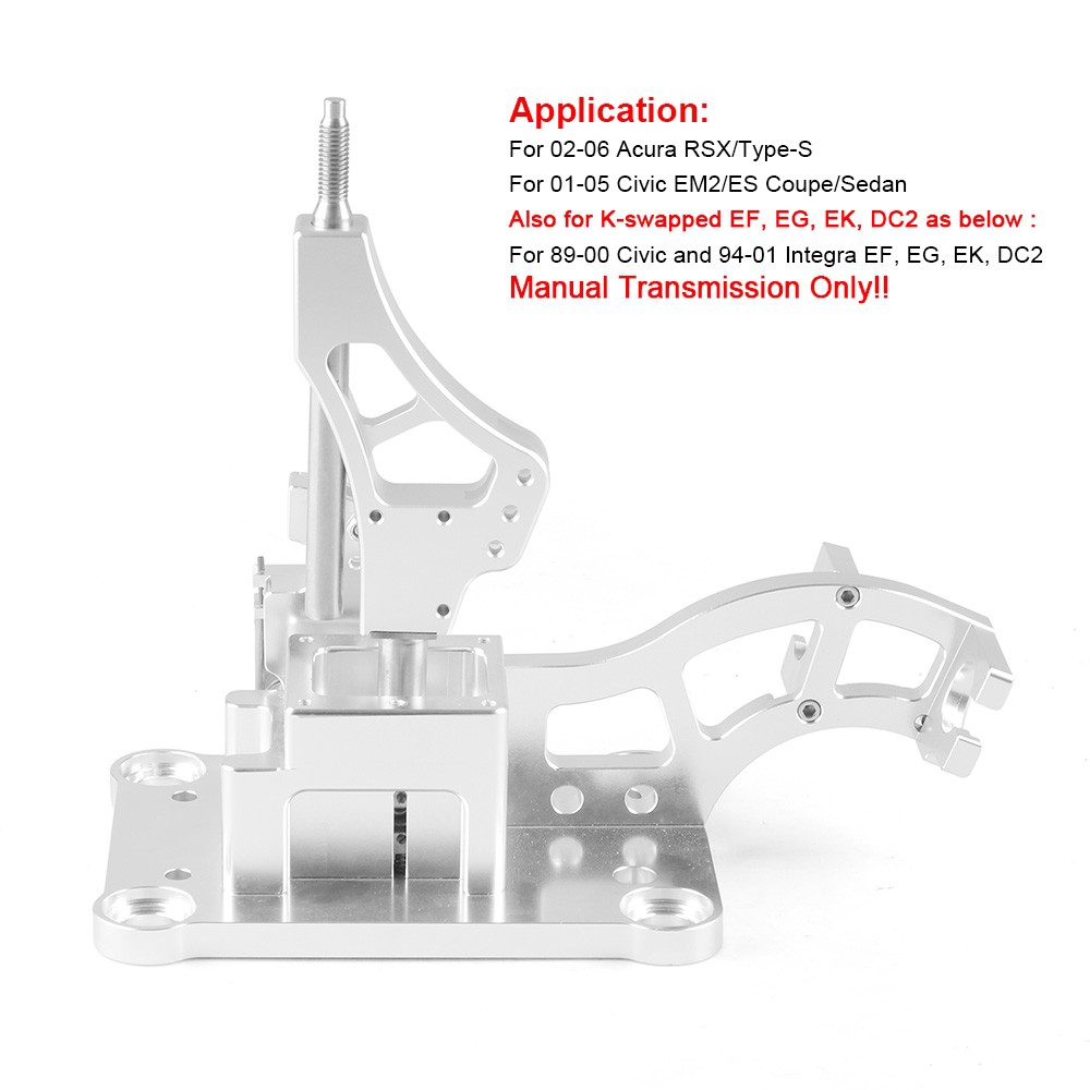 คันเกียร์อลูมิเนียม-billet-กล่องเกียร์-เปลี่ยนลูกบิด-สำหรับ-acura-rsx-k-series-เครื่องยนต์-eg-ek-dc2-ef