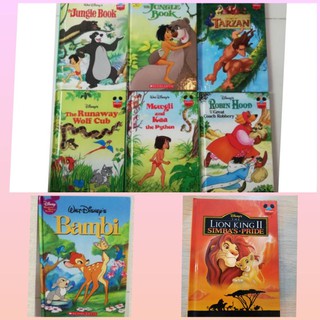 หนังสือ​เด็ก​ภาษาอังกฤษ​ Disney collection​สัตว์และคนในป่า