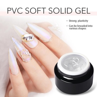 Born PRETTY น้ํายาทาเล็บเจล PVC นิ่ม 5 มล. เจลทาเล็บเจล เปลี่ยนสีตามความร้อน เคลือบเงาเจล