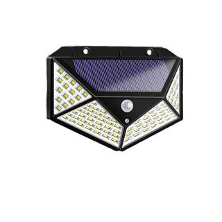โปรโมชั่น : 100 LED - 3 โหมด Solar motion sensor light ไฟติดผนังโซล่าเซลล์พลังงานแสงอาทิตย์