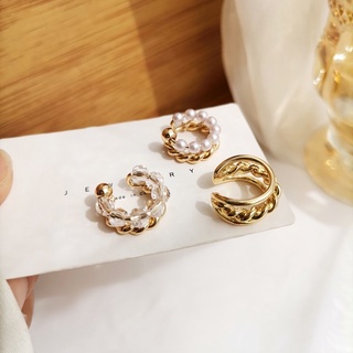 สินค้า ต่างหูหนีบ ear cuff สุดหรู ต่างหูเกี่ยวใบหู ต่างหูคลิป