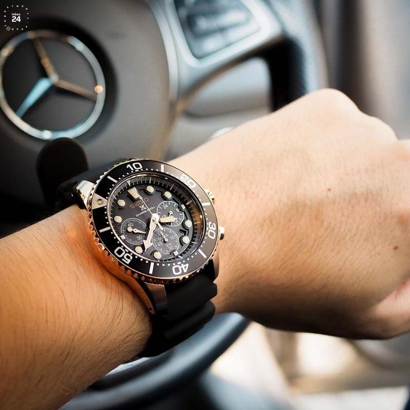 Seiko solar hotsell rose gold