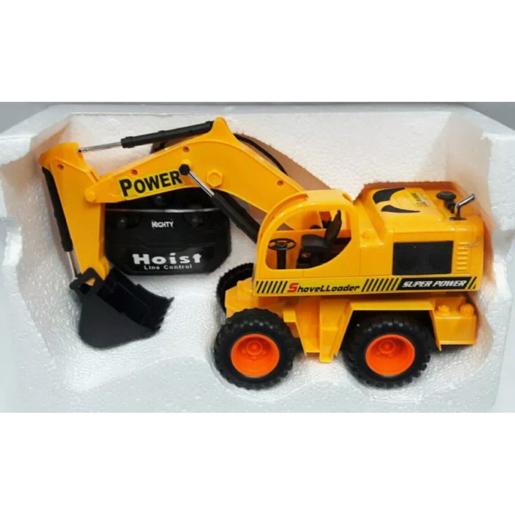 firstbuy-ของเล่นรถบังคับ-รถบังคับแม็คโคร-shovel-loader-ตักดิน