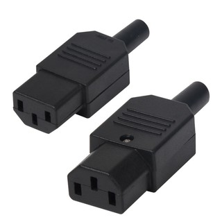 ถูกสุด! ( Ziyunshan ) สายปลั๊กเชื่อมต่อ 10 A 250 V Female Power 3 Pin Ac ซ็อกเก็ต