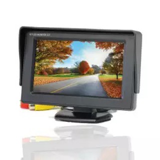 SALEup TFT LCD จอติดรถยนต์ มอนิเตอร์แบบตั้ง 4.3 นิ้ว (Black)