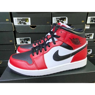 ภาพหน้าปกสินค้าAir jordan 1 mid “chicago black toe” (ของแท้) ซึ่งคุณอาจชอบราคาและรีวิวของสินค้านี้