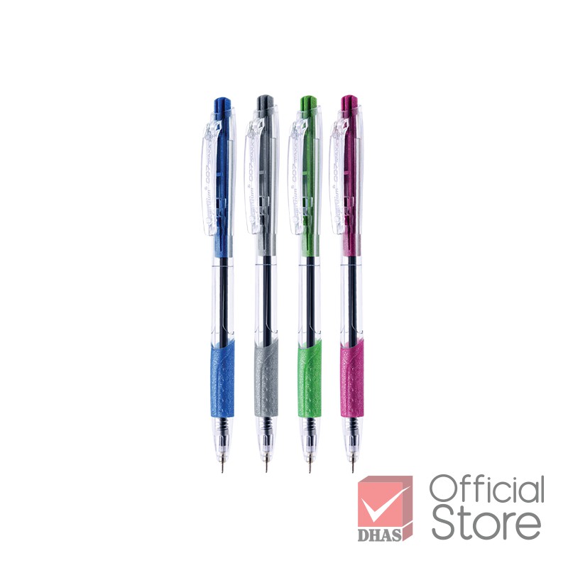 quantum-ปากกา-ปากกาลูกลื่น-เจลลูลอยด์-007-maxx-0-7-น้ำเงิน-จำนวน-50-ด้าม