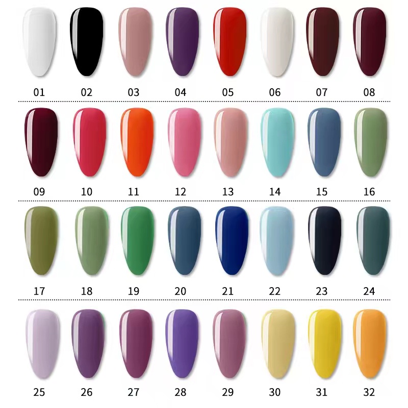 ภาพหน้าปกสินค้าสีเจล 57สี สีทาเล็บเจล Nail polish ยาทาเล็บเจลสีพื้น สีทาเล็บเจล ยาทาเล็บเจล จากร้าน ladieshome.1 บน Shopee