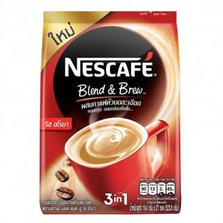 Nescafe Instant Coffee Powder 3IN1 Rich Aroma 19.4 g. Pack 27 sachets