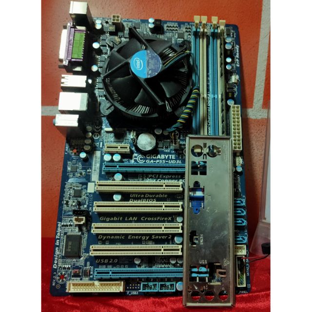 บอร์ด ซีพียู แรม Gigabyte GA-P55-UD3L | Shopee Thailand