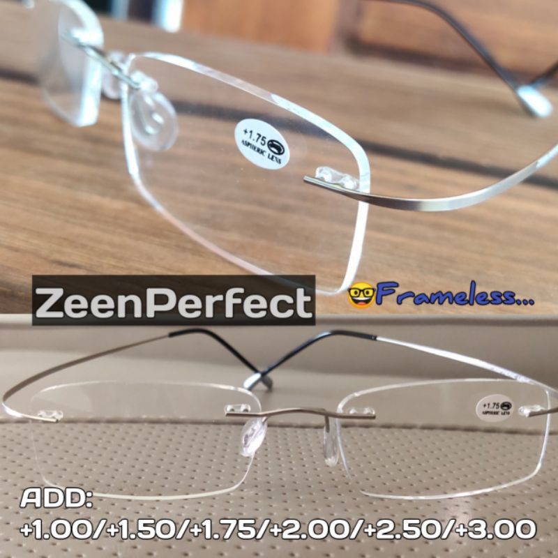 zeenperfect-แว่นตาอ่านหนังสือ-ขาเด้งๆยืดหยุ่น-ไร้กรอบ-เบา-rd1004-แว่นสายตายาว-แว่นตา