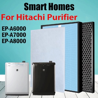 แผ่นกรองคาร์บอน HEPA สําหรับ Hitachi EP-A6000 EP-A7000 EP แผ่นกรองคาร์บอน HEPA สําหรับ Hitachi EP-A6000 EP-A7000 EP